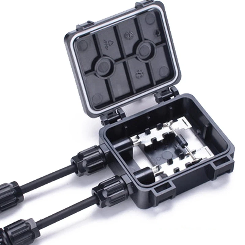 Waterproof Junction Box Solar - 防水ソーラージャンクションボックス 太陽光パネル発電部品配線用筐体