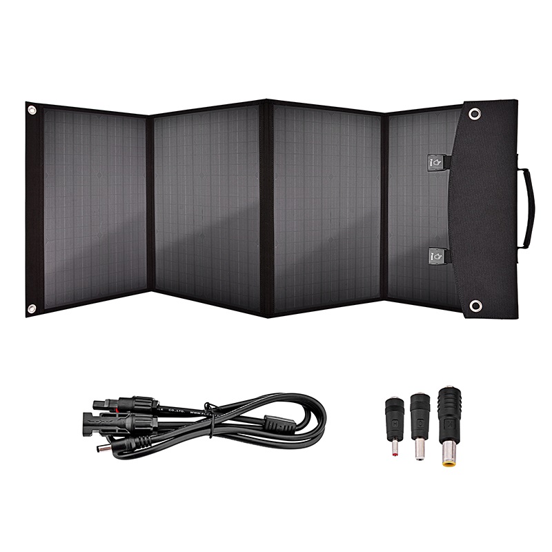 Folding Solar Panel - 100w 120w 200w 220w 300w折りたたみ式ソーラーパネルバッグ、キャンプ用折りたたみ式ソーラーパネルブランケット、ハイキング、キャラバン、RV用