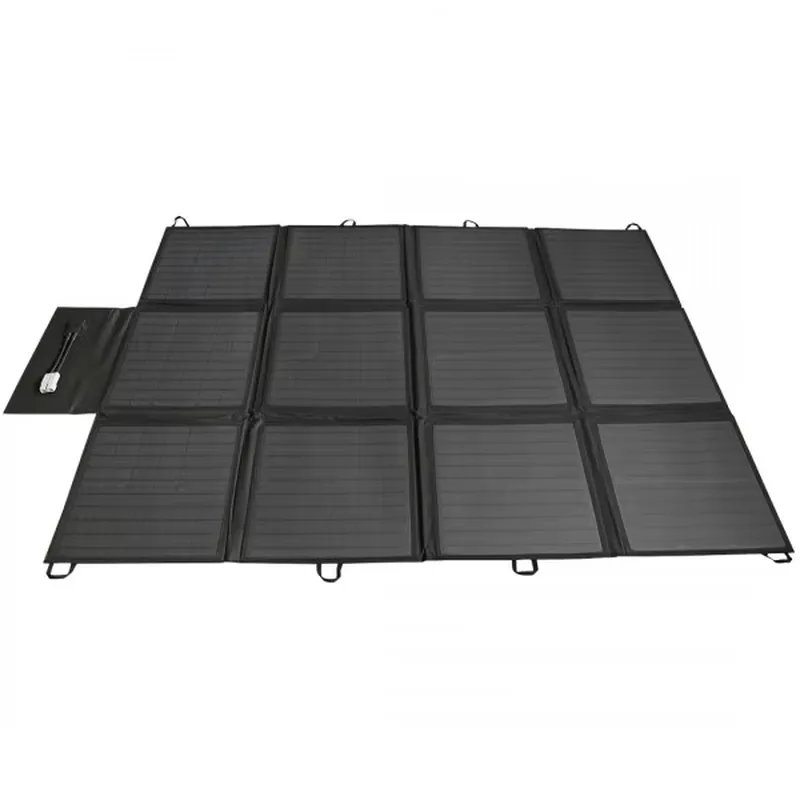 Folding Solar Panel - ポータブルソーラーパネル充電器 キャンプ用ソーラーブランケットシステム 防水 エネルギー貯蔵 折りたたみ式ソーラーパネル 折り畳み式