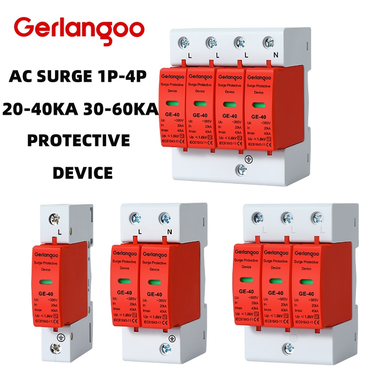 Ac Surge Protector - 住宅用雷サージ保護装置 AC SPD 1P 2P 3P