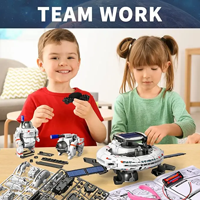 12 in 1 科学実験ソーラーロボットおもちゃ DIY ビ - Renewable Energy Kits のレビューと価格