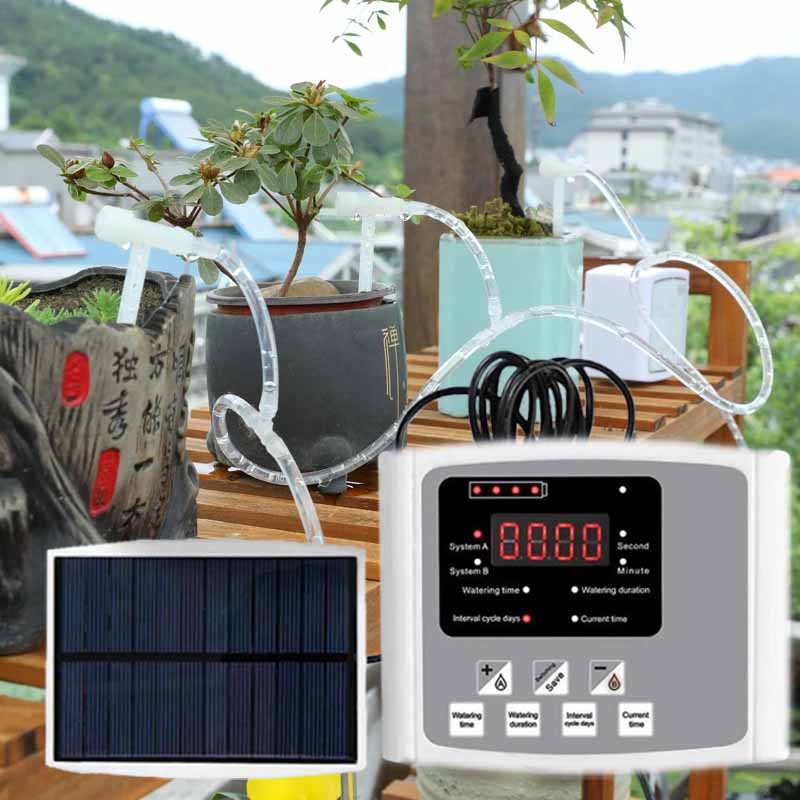 自動太陽エネルギー点滴灌漑装置 ダブルポンプ 調整可能なバル - Renewable Energy Kits のレビューと価格