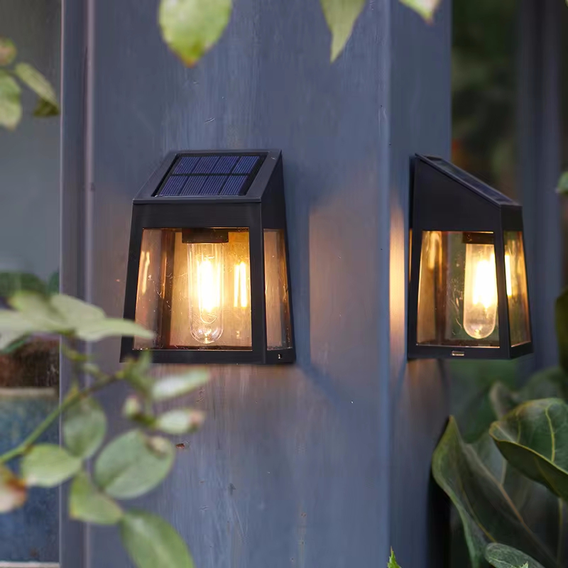 屋外ソーラーランプ,防水,壁照明,庭の装飾,タングステン電球 - Waterproof Junction Box Solar のレビューと価格