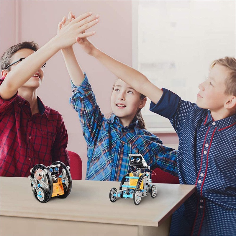 13-in-1 ソーラーパワーロボットキット STEM教育D - Renewable Energy Kits のレビューと価格