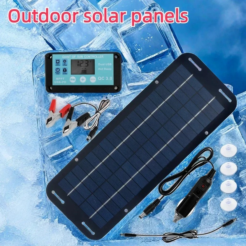 12V ソーラーパネルキット IP65 防水ソーラートリクル - Renewable Energy Kits のレビューと価格