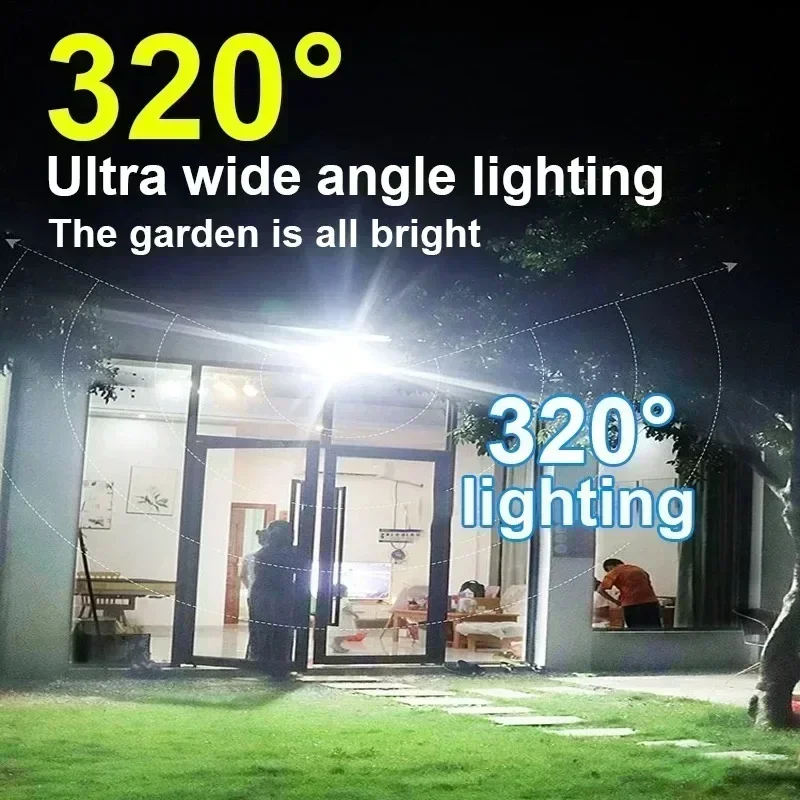 12000LM強力ソーラーウォールランプ、リモコン付き屋外I - Waterproof Junction Box Solar のレビューと価格