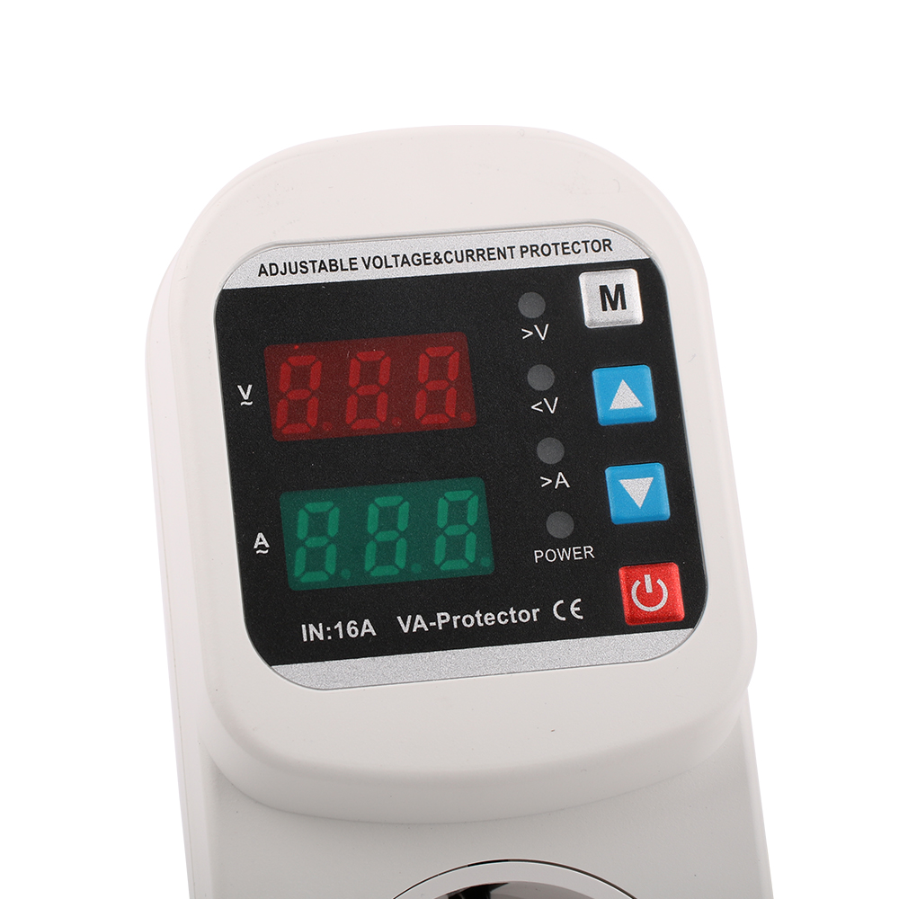 自動電圧電流保護ソケット,EUプラグ,調整可能な電力保護,サ - Ac Surge Protector のレビューと価格