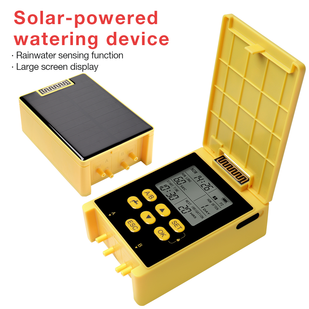 太陽光発電ダブルポンプ散水タイマー自動点滴灌漑システム内蔵リ - Renewable Energy Kits のレビューと価格