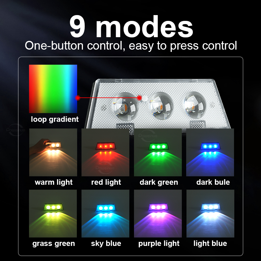 超高輝度ソーラーライト RGBと温白色ソーラーLEDステップ - Waterproof Junction Box Solar のレビューと価格