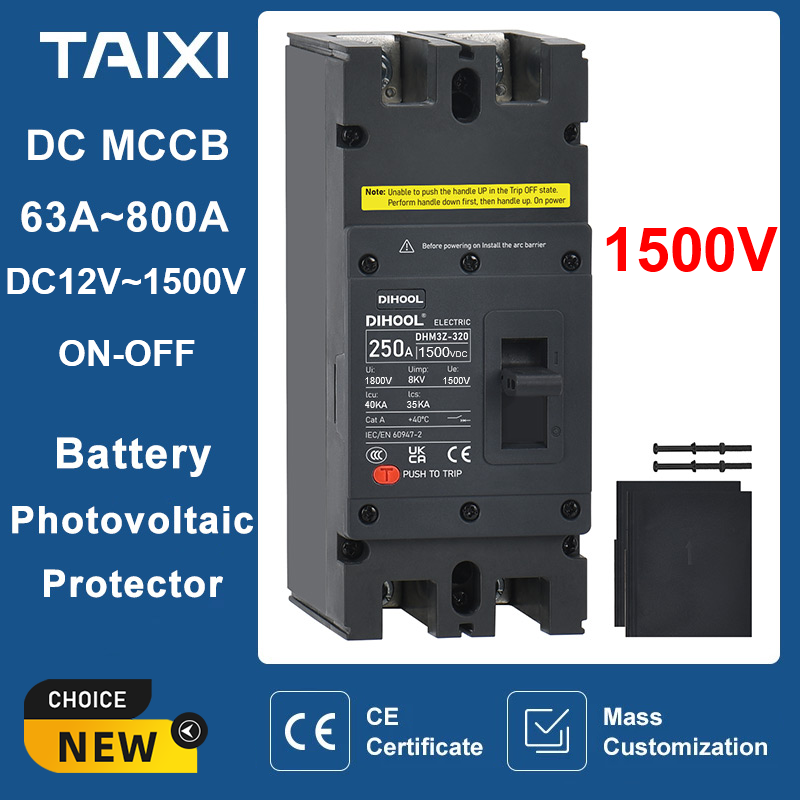 DC MCCB モールドケースサーキットブレーカー 2P 1 - Ac Surge Protector のレビューと価格