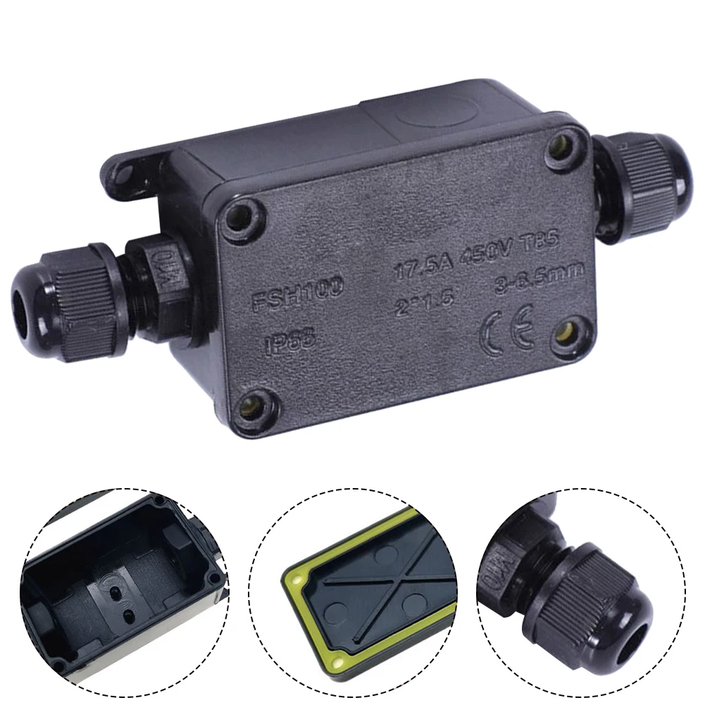 2方向屋外ジャンクションボックス、防水、ip65ケーブルコネ - Waterproof Junction Box Solar のレビューと価格