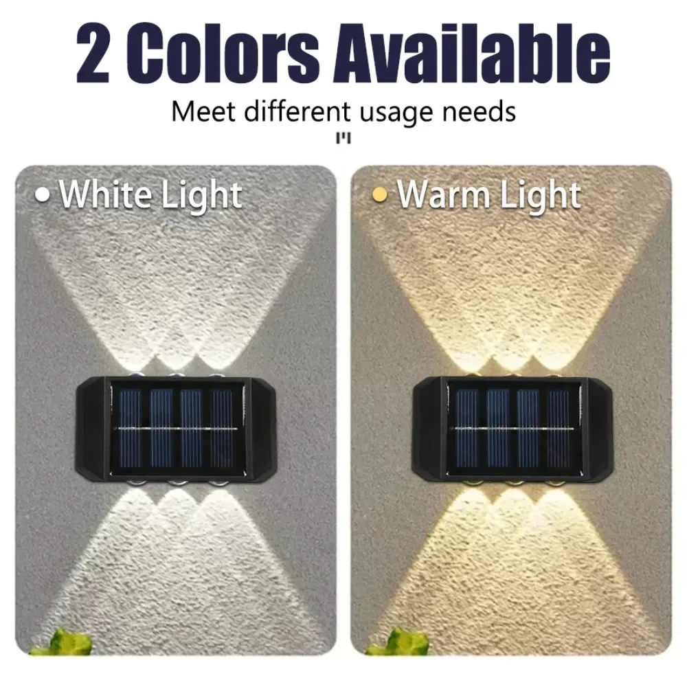 4/6/8 LED ソーラー屋外ライトソーラー照明防水ランプ - Waterproof Junction Box Solar のレビューと価格