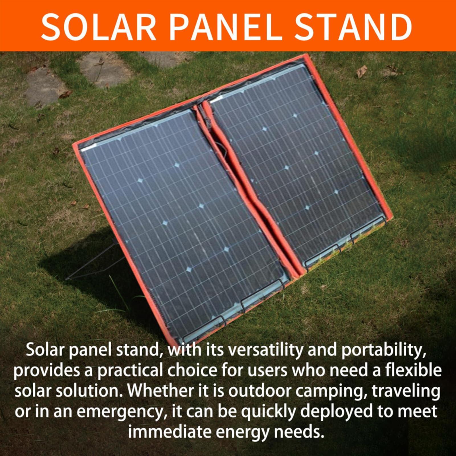 2 個ソーラーパネル傾斜マウントブラケット折りたたみソーラー - Folding Solar Panel のレビューと価格