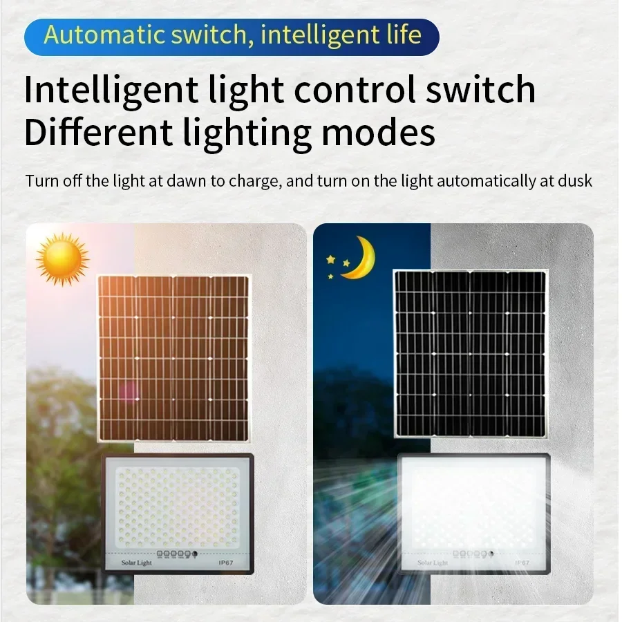 500 ワットソーラーライト屋外ガーデン LED リフレクタ - Waterproof Junction Box Solar のレビューと価格