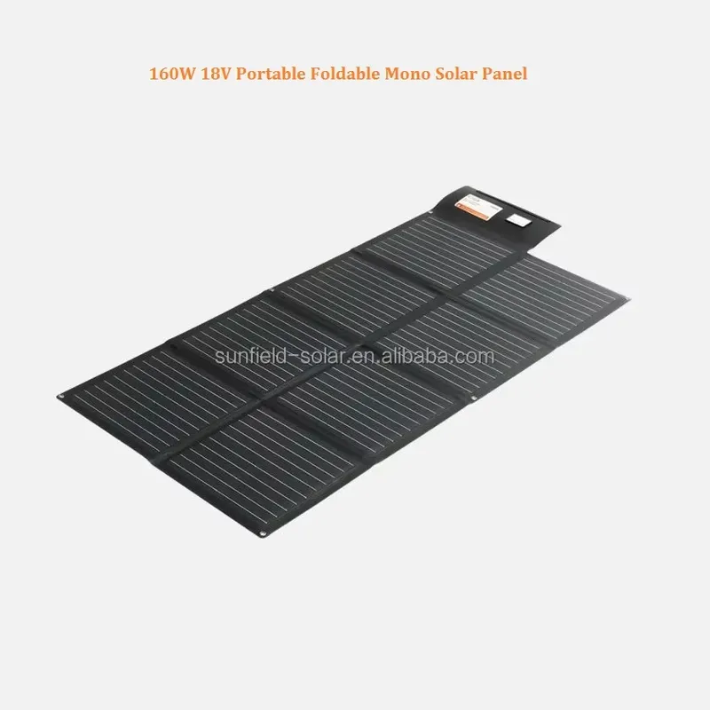 ポータブルソーラーパネル充電器 キャンプ用ソーラーブランケッ - Folding Solar Panel のレビューと価格