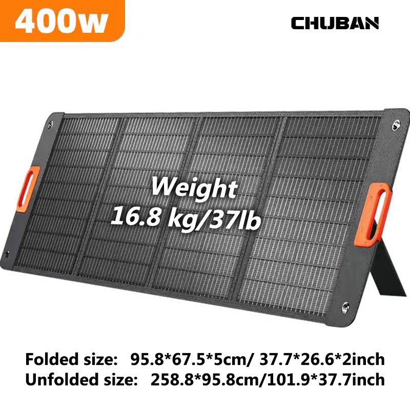 200W折りたたみ式ソーラーパネル 400w 100w ポー - Folding Solar Panel のレビューと価格