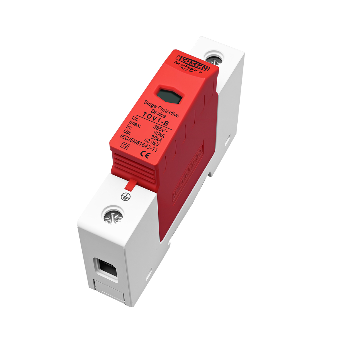 TOMZN AC SPD 1P 20KA 40KA 60KA - Ac Surge Protector のレビューと価格